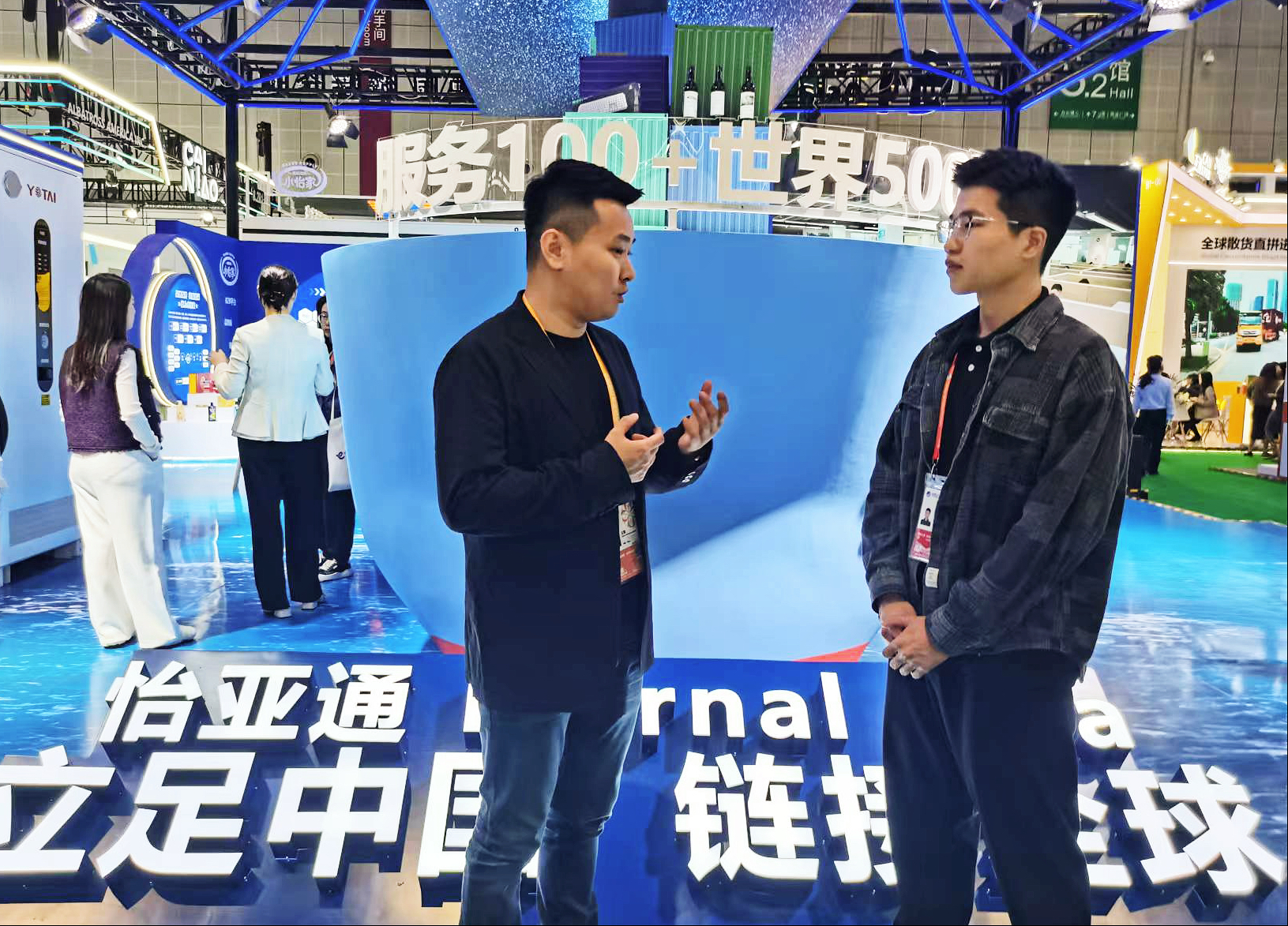 进博故事丨永利官网王辉：进博会促进商业和文化交流